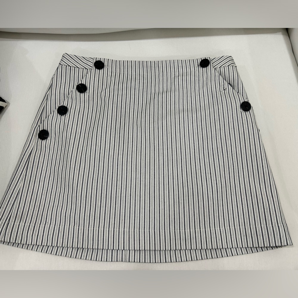 Banana republic striped mini skirt